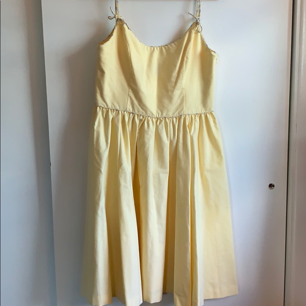 Ralph Lauren Yellow Dress